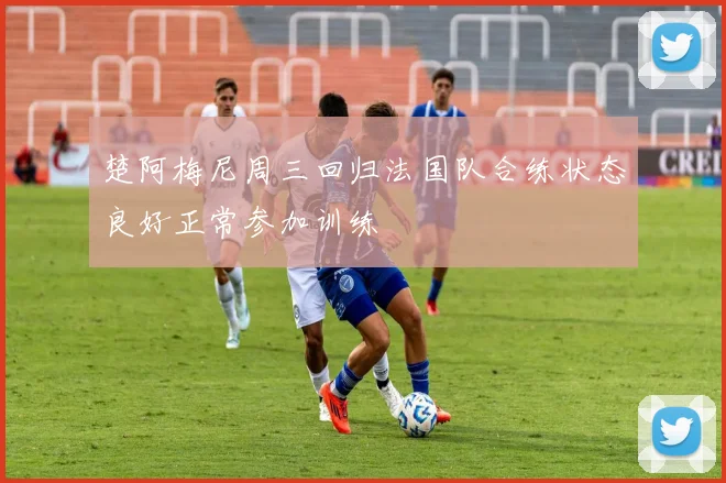 楚阿梅尼周三回归法国队合练状态良好正常参加训练